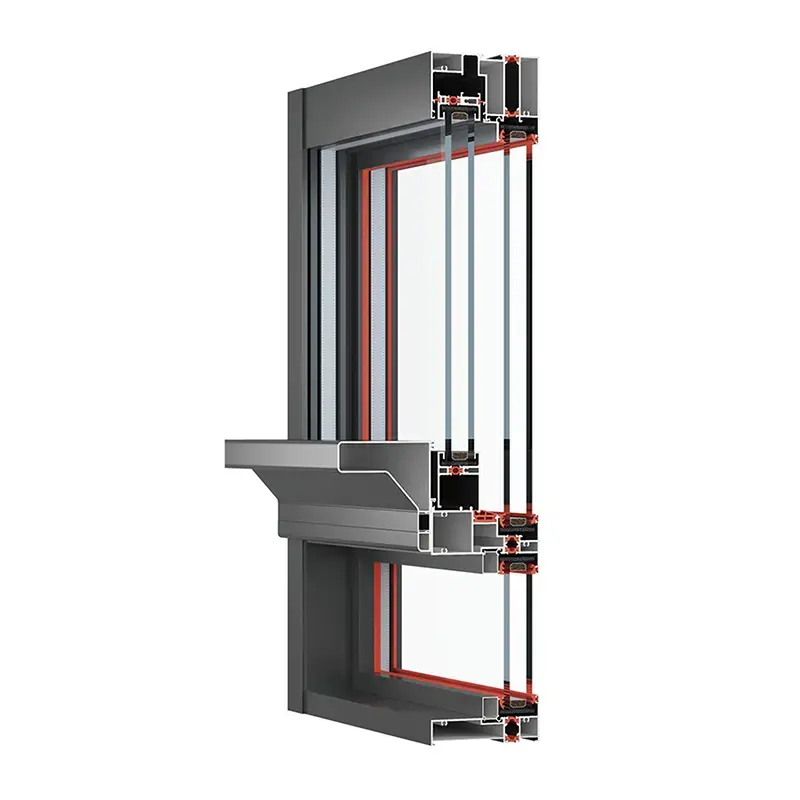 120-130 suspension lifting sliding window series feature