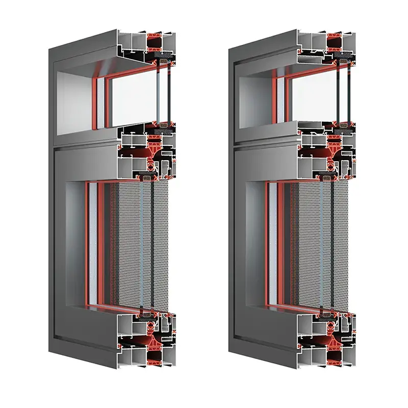 120 double inward window series sample