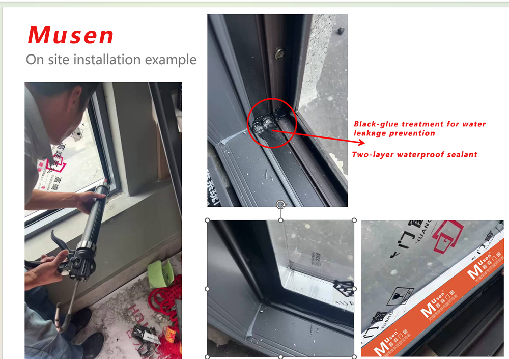 musen on site installation example